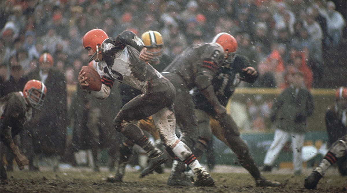 Ryan blames the muddy field in Green Bay for Cleveland's loss in the 1965 NFL Championship game. 