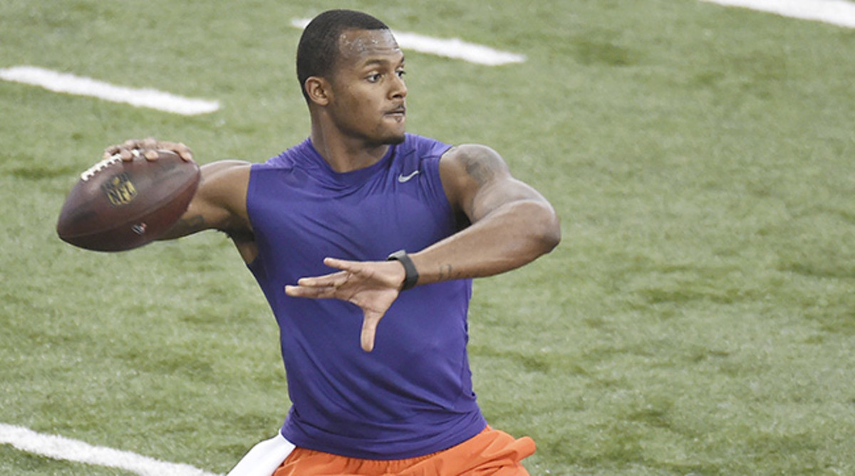 Watson’s pro day didn’t do anything to stall his momentum heading toward the draft.