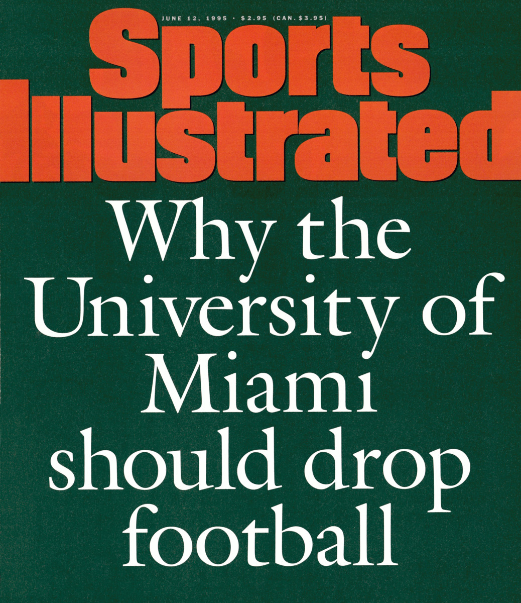 Sports Illustrated's June 12, 1995 cover.