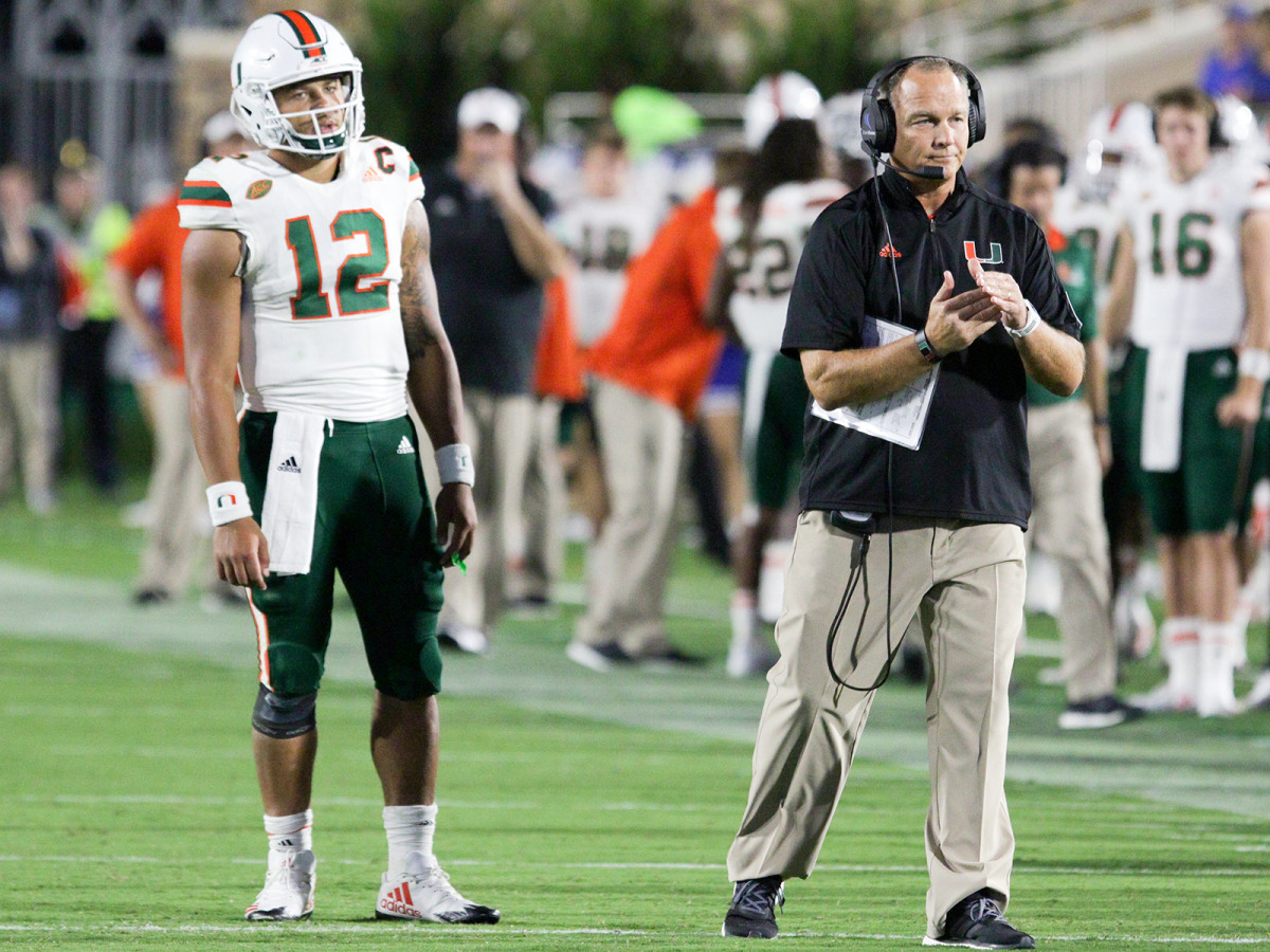 Junior Malik Rosier (left) has rewarded Richt for his decision to go with the more experienced member of his summer quarterback battle.