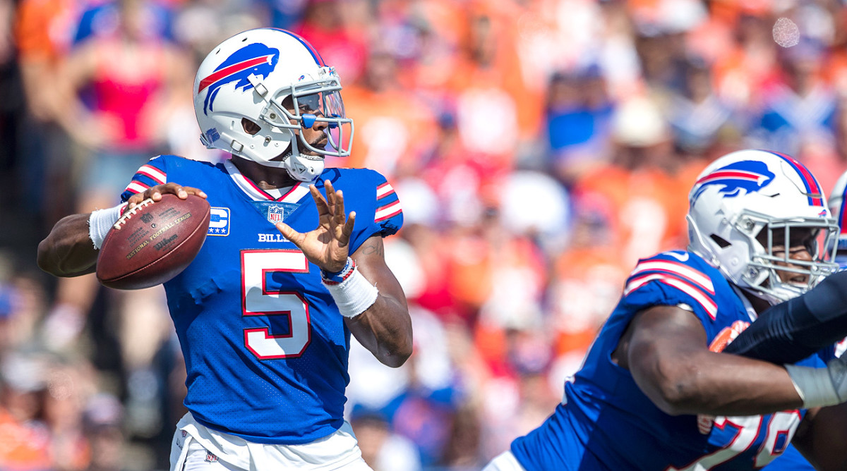Tyrod Taylor has the right matchup and price tag to provide major value in DFS contests in Week 4.