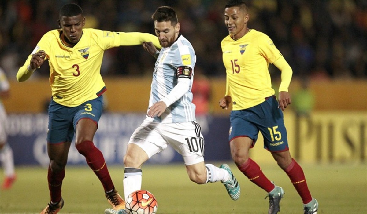 Resultado de imagen de Messi ecuador