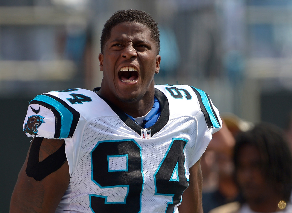 Former Panther Kony Ealy was a big offseason acquisition for the Patriots.