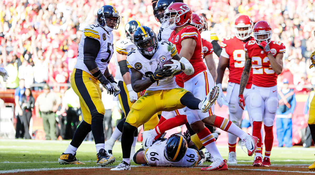 Le'Veon Bell got the Steelers back on track after a collapse against the Jaguars last week.