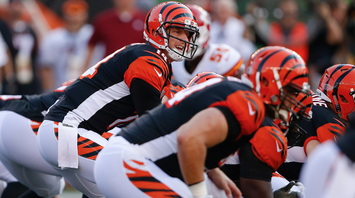 Andy Dalton is entering his seventh NFL season and has only missed three games due to injury in his career. He is 56-35-2 as a starting quarterback.