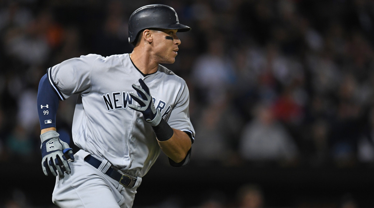 MLB Men's New York Yankees Aaron Judge Navy 'The Judge Has Spoken