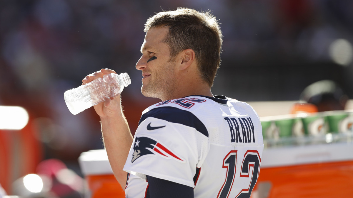 Tom Brady book Drinking water is like wearing sunscreen Sports