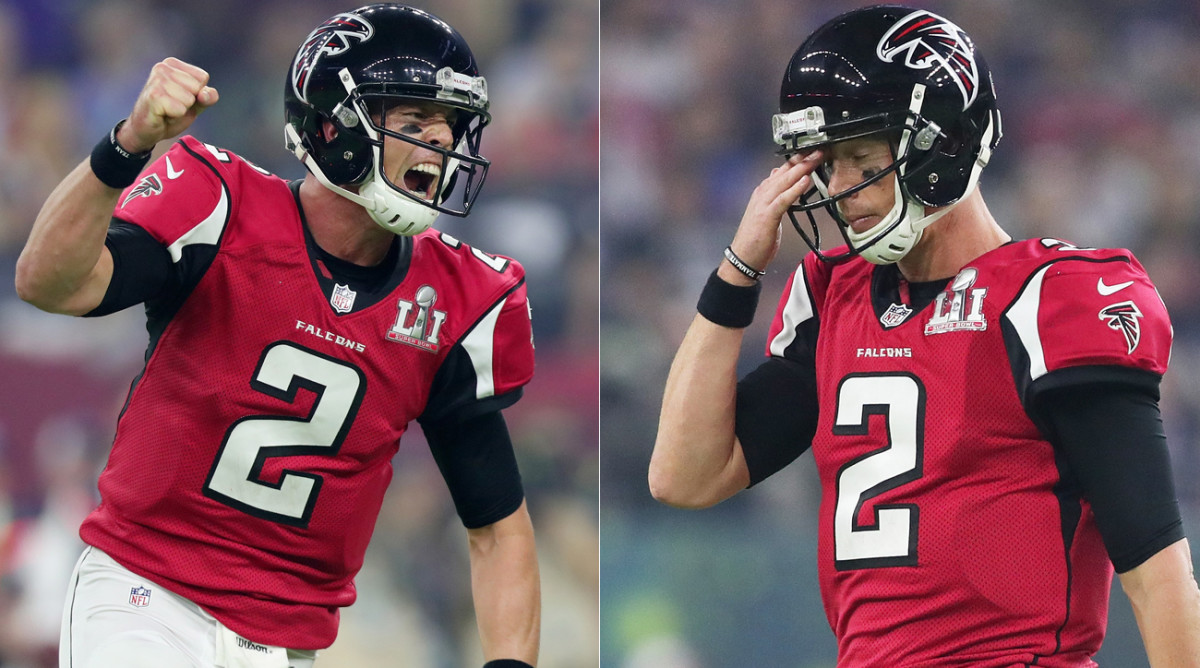 Matt Ryan and the Falcons were tantalizingly close to the franchise’s first Super Bowl win before losing in excruciating fashion.