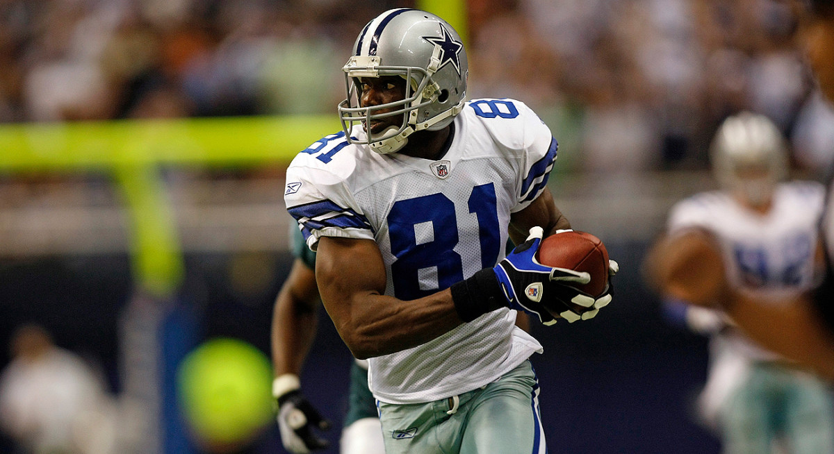 Terrell Owens topped 1,000 yards and had double-digit touchdowns all three seasons in Dallas, but was still released before his contract expired.