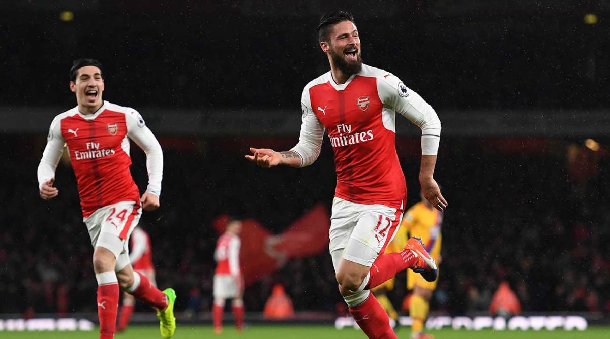 Olivier Giroud goal: Arsenal forward scores vs. Palace - Sports Illustrated