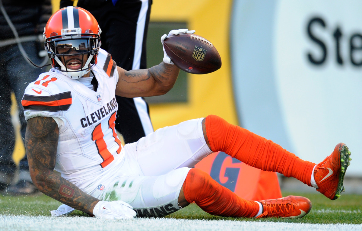 The Browns patiently developed Terrelle Pryor into a receiver and then watched him walk away to Washington during the offseason.