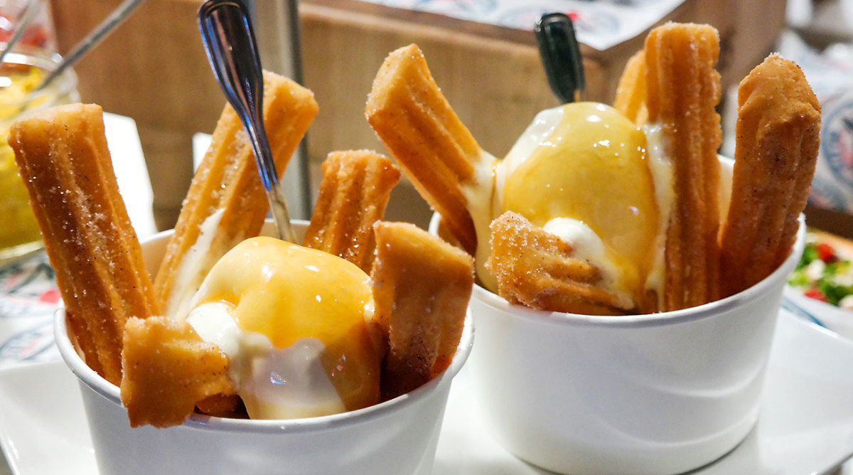 The Blue Jays offer Churro Poutine