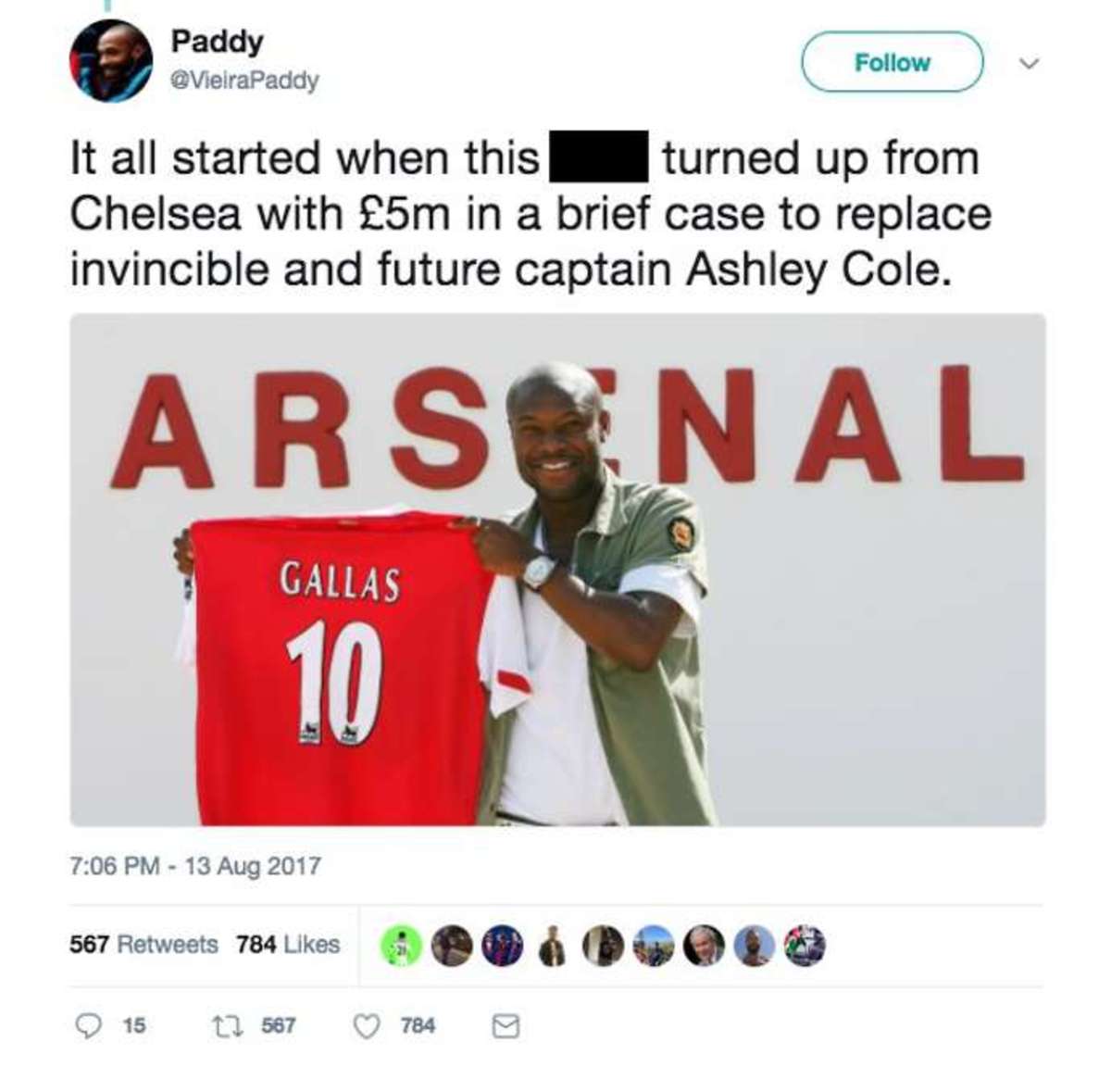 Arsenal Fan's Twitter Thread Charting the Club's 'Banter Era' Goes