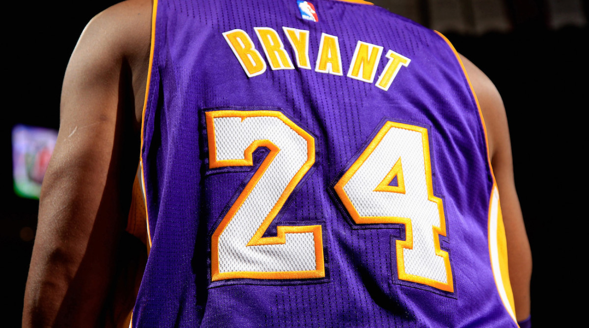 kobe jersey with both numbers