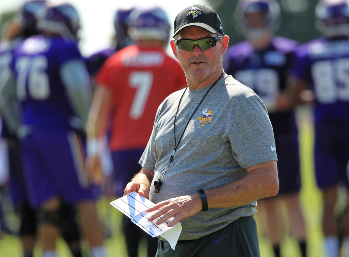 Mike Zimmer and the Vikings are looking to return to the playoffs after last season’s bumpy 8-8 record.