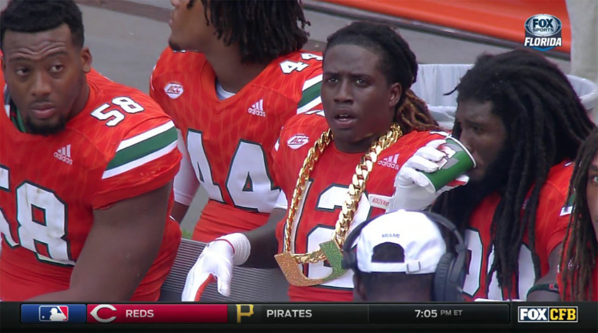 Miami Hurricanes Turnover Chain What You Need To Know Sports Illustrated 
