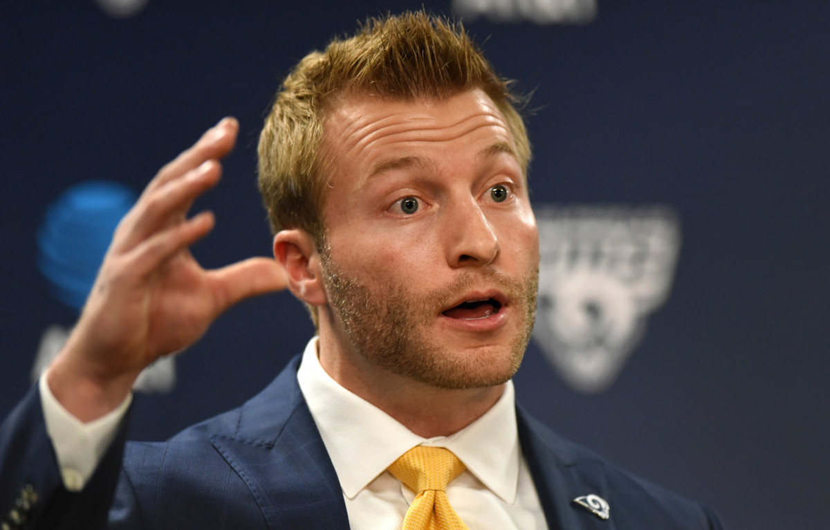 Sean McVay landed his first head-coaching job with less than a decade of experience in the NFL.
