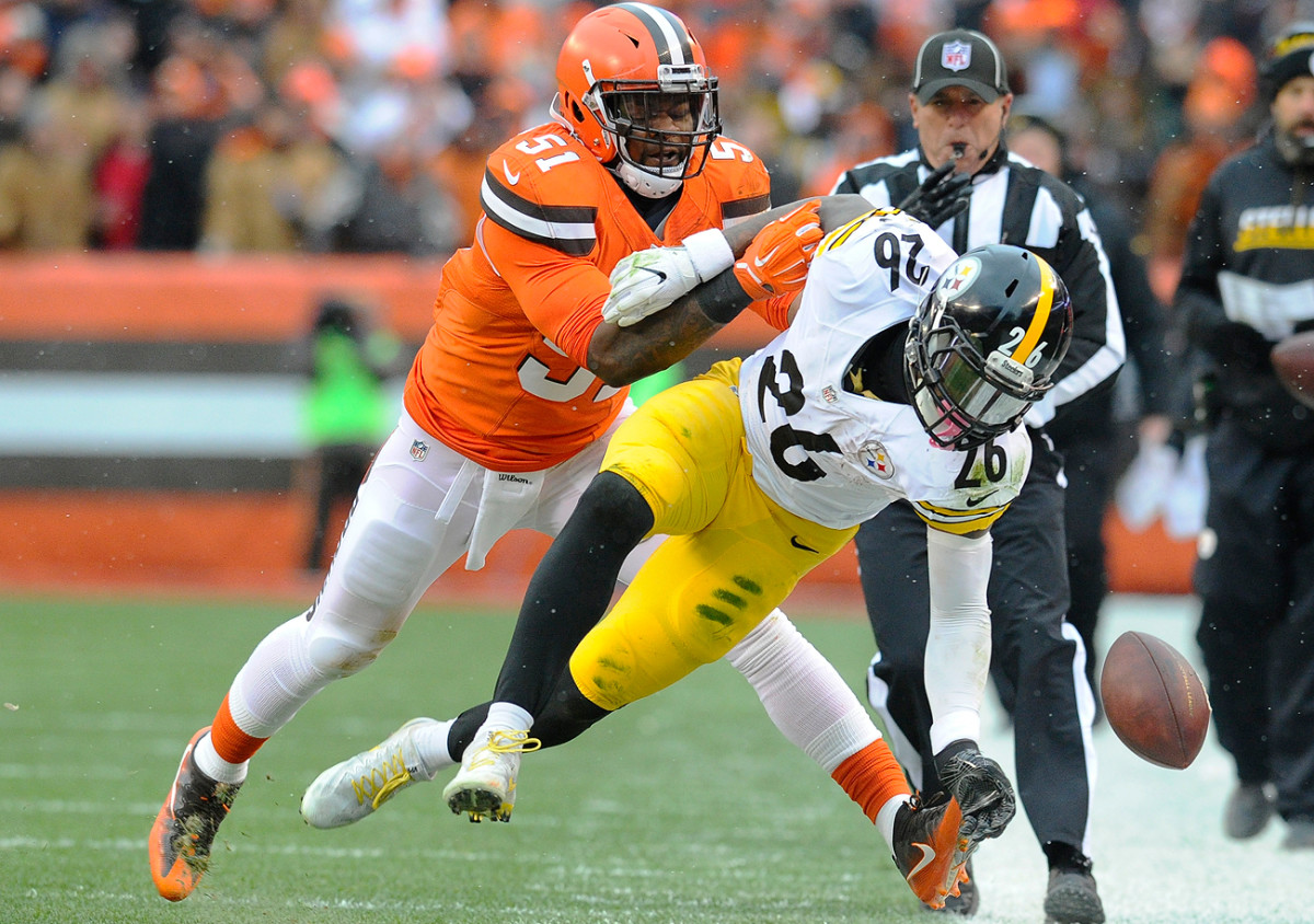 The Browns traded for linebacker Jamie Collins during the 2016 season, a turning point in the team’s roster overhaul.