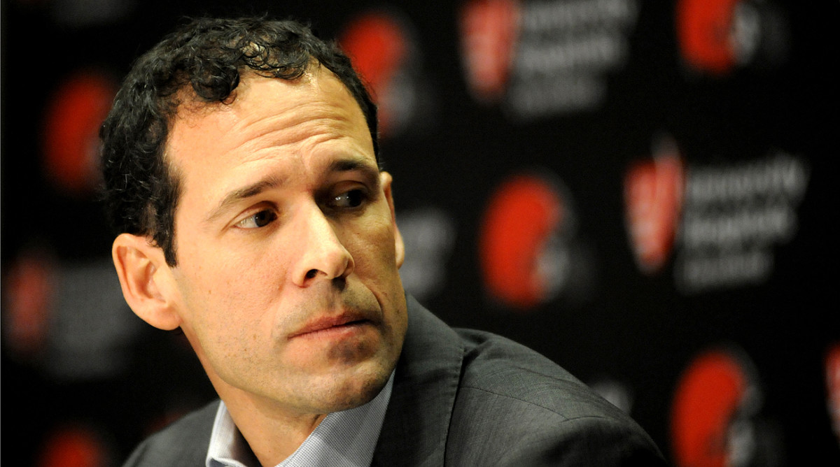 After a career in baseball front offices, Paul DePodesta switched sports and took on the role of Chief Strategy Officer for the Browns in 2016.
