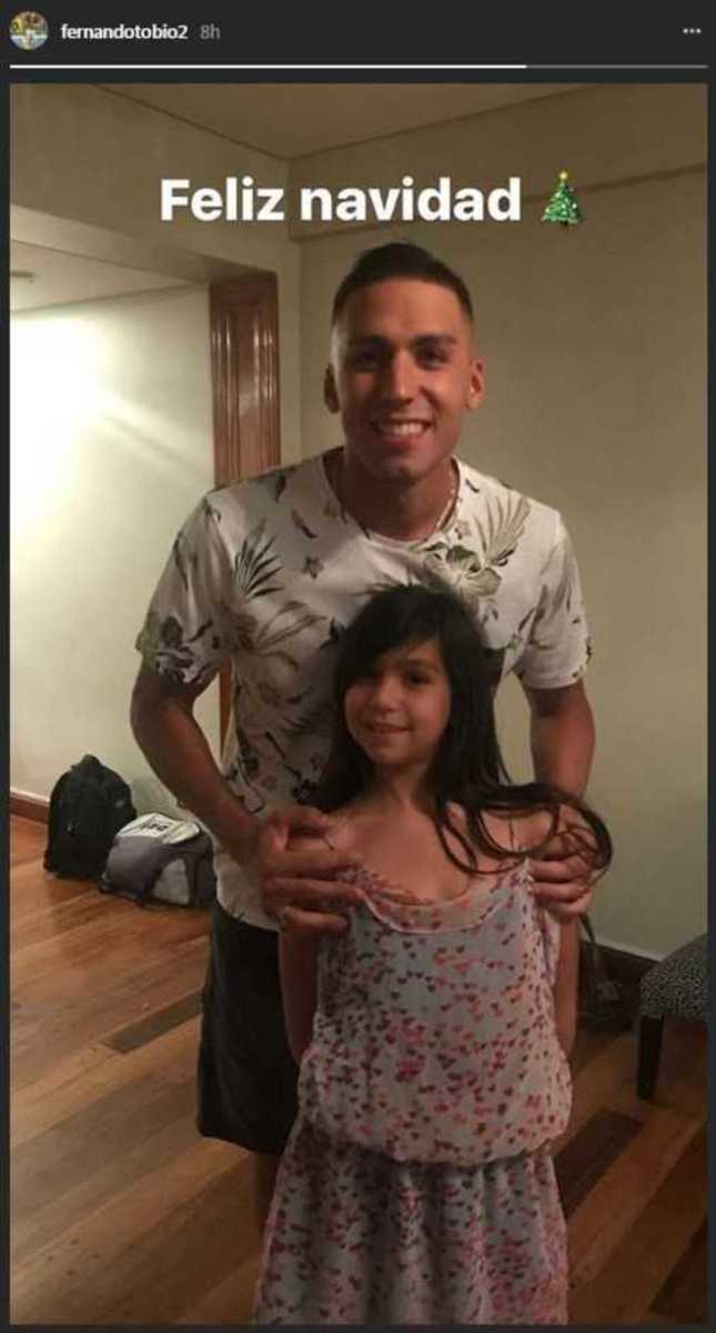 Tobio también compartió su alegría.