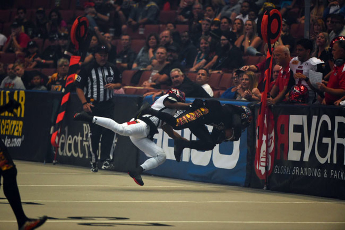 A wall-defying catch in the LA KISS game against Jacksonville, which Neal gets into later in the story. 
