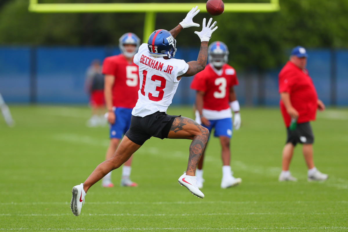 Odell Beckham is in the fourth year of his rookie contract with the Giants.
