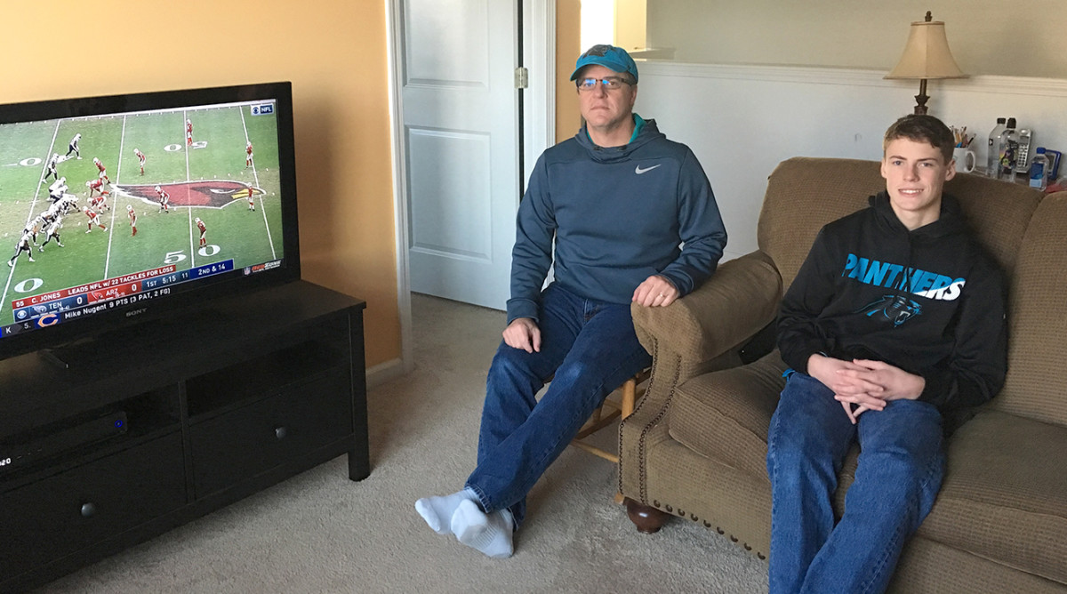 For Robert and Grant Joyce, NFL Sunday's are now almost all RedZone.