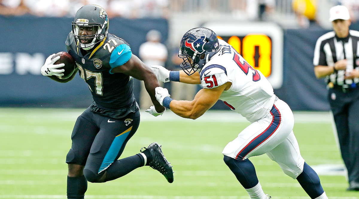 The inefficiency of Jacksonville's passing game has yet to hold back Leonard Fournette.