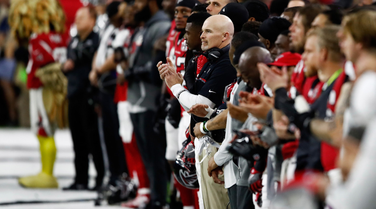 Putting the Super Bowl 51 loss in proper perspective for his players will be paramount for Falcons coach Dan Quinn this offseason.