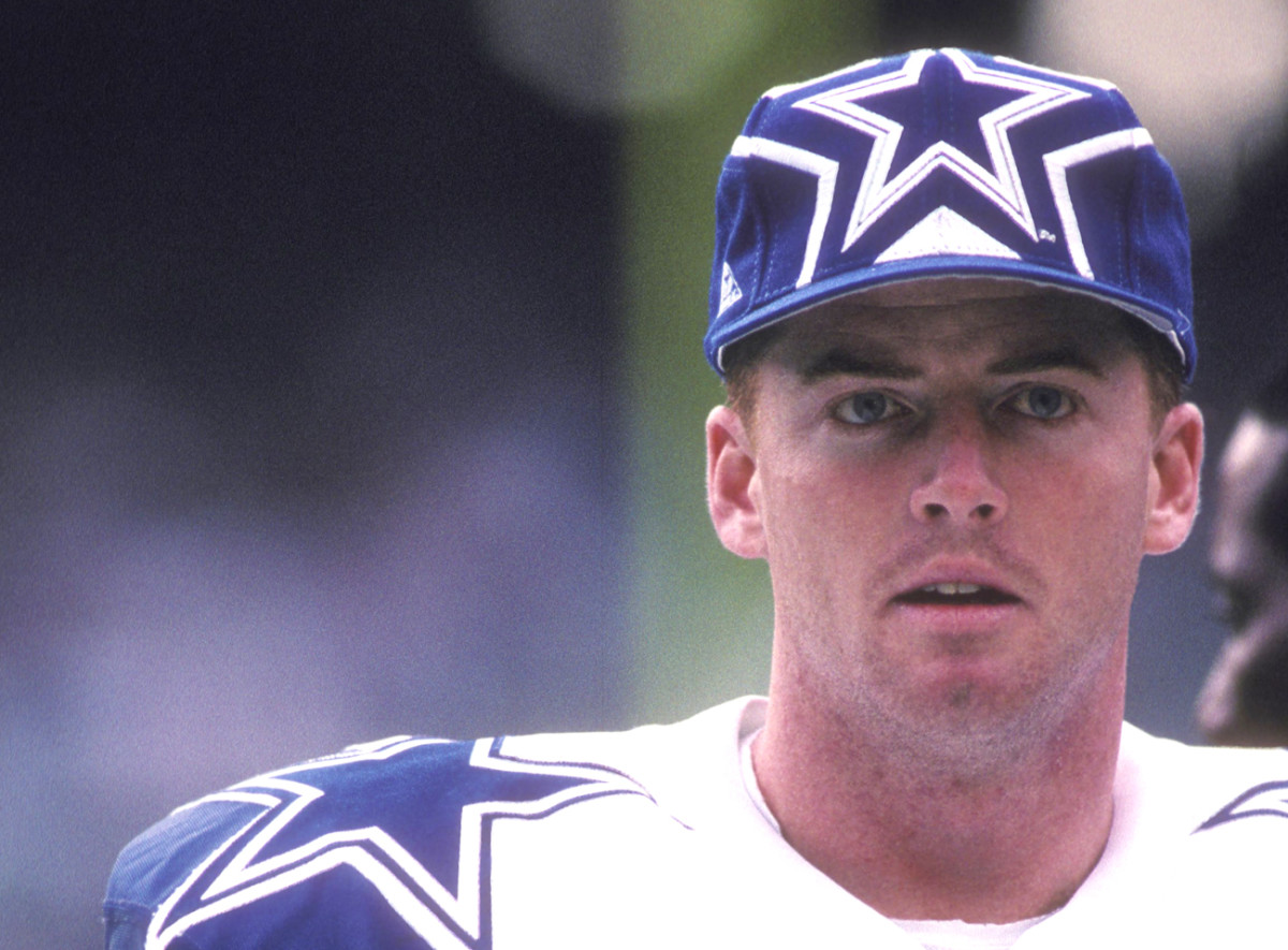 Jason Garrett, wearing a nice hat, 1994.