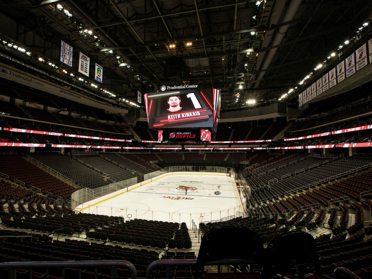 New Jersey Devils  NHL Hockey at the Prudential Center