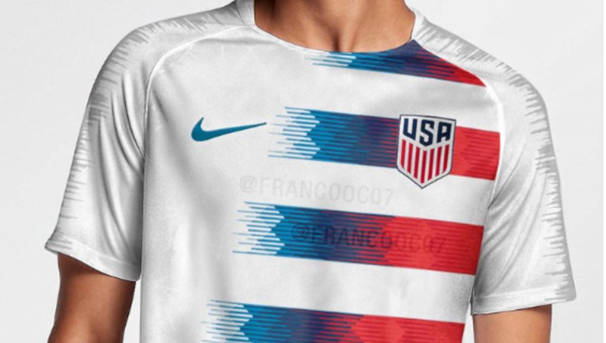 udstilling forklædning deadline 2018 USA World Cup kit: Potential new jersey leaked - Sports Illustrated
