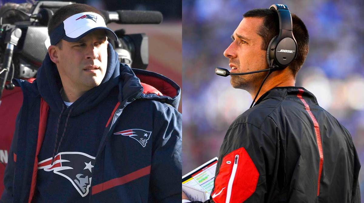 Josh McDaniels and Kyle Shanahan are top candidates for the 49ers job.
