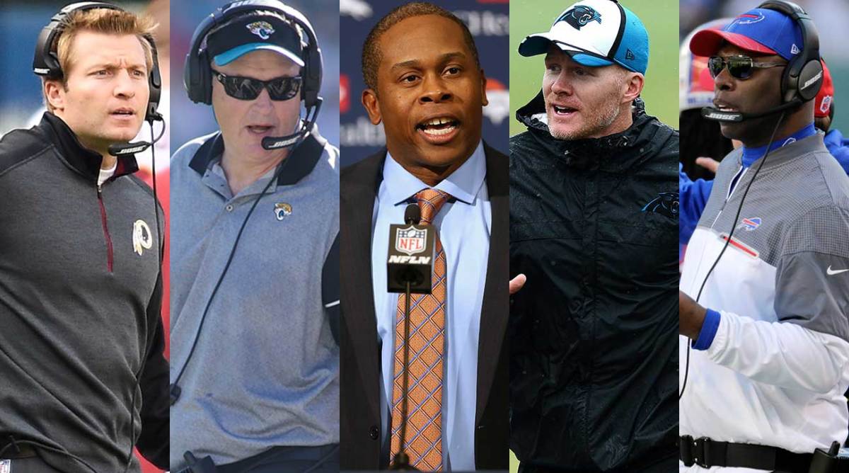 McVay, Marrone, Joseph, McDermott, Lynn.