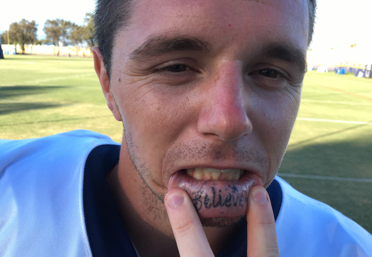 Miami Dolphins wide receiver Lynn Bowden Jr gave himself the worst Fins  tattoo of all time No regerts baby  This is the Loop  GolfDigestcom