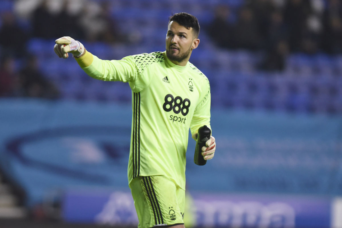 WIGAN, ENGLAND- JANUARY 7:  Stephen Henderson of Nottingham Forest looks on during the Emirates FA Cup Third Round  match between Wigan Athletic and Nottingham Forest at the DW Stadium on January 7, 2017 in Wigan, England (Photo by Nathan Stirk/Getty Images).