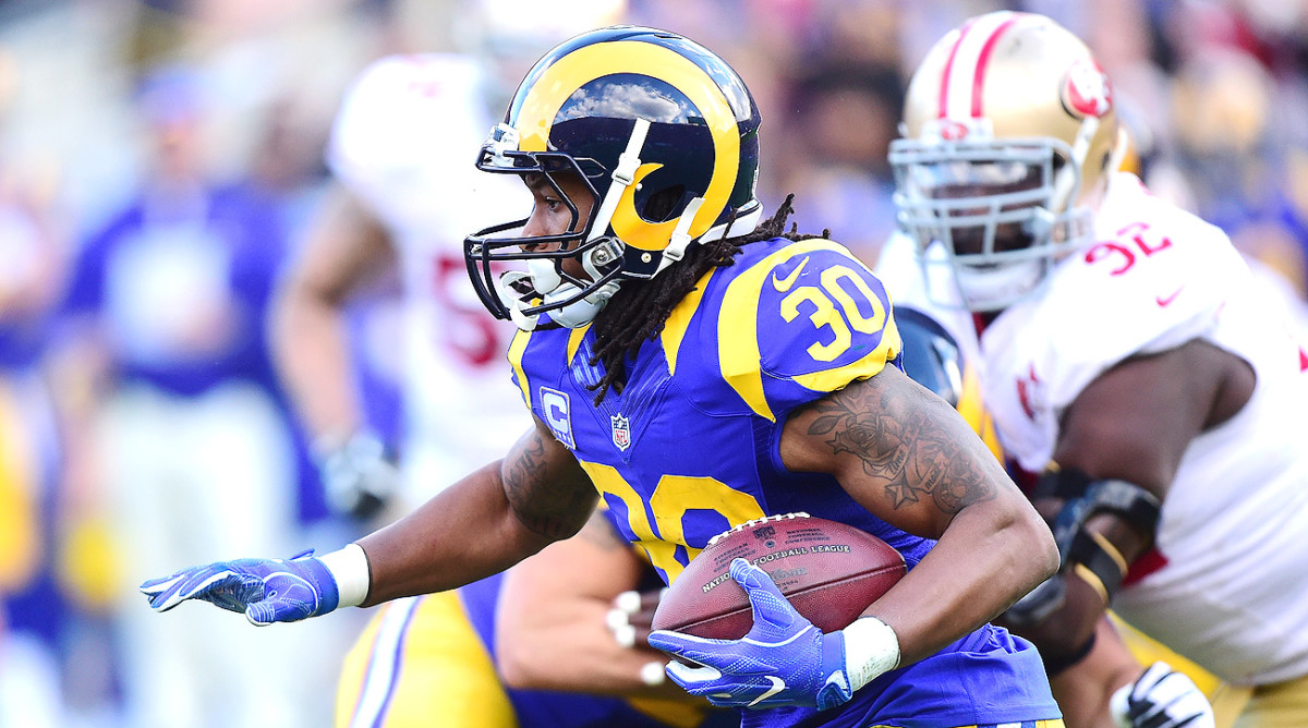 Chris Raybon says Todd Gurley will be a top-three running back.