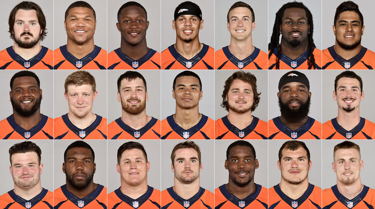 old bronco players