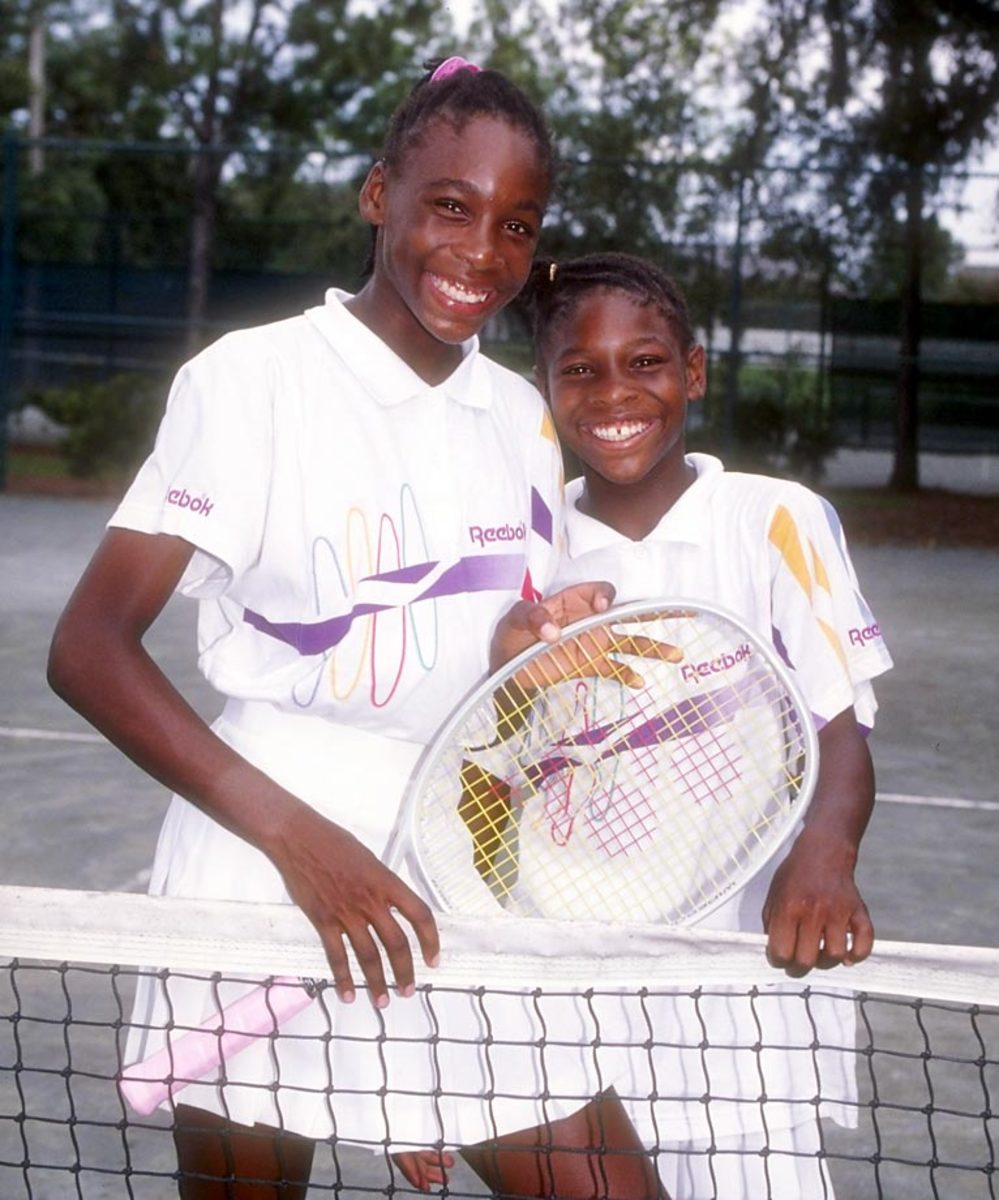 serena and venus williams young