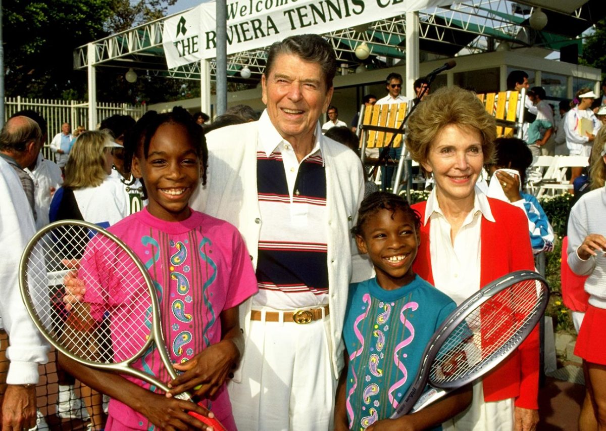 serena and venus williams young