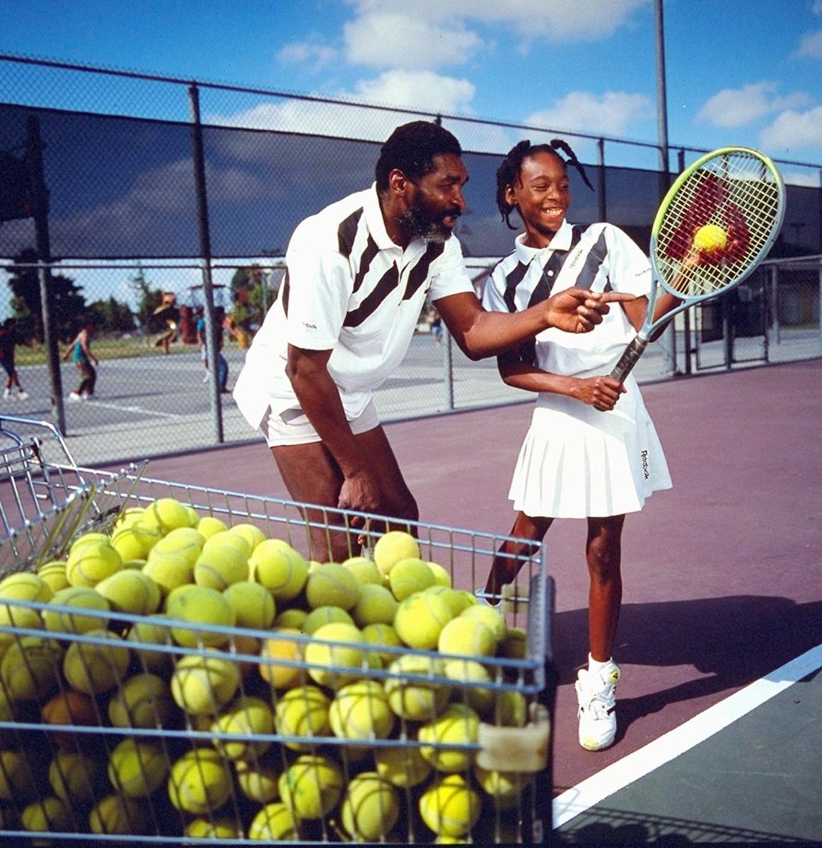 serena and venus williams young