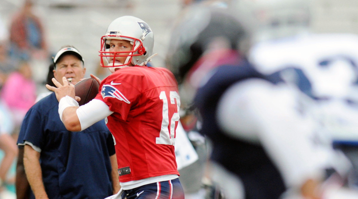 Tom Brady and the Patriots practiced with the Texans on Tuesday. The two teams meet in Week 2 of the preseason and Week 3 of the regular season.