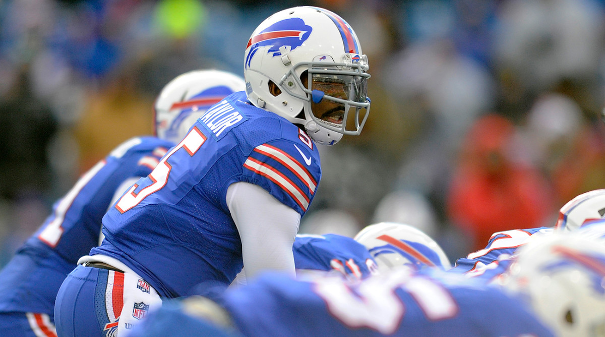 Tyrod Taylor is 15-14 over the past two seasons as the Bills starting quarterback.