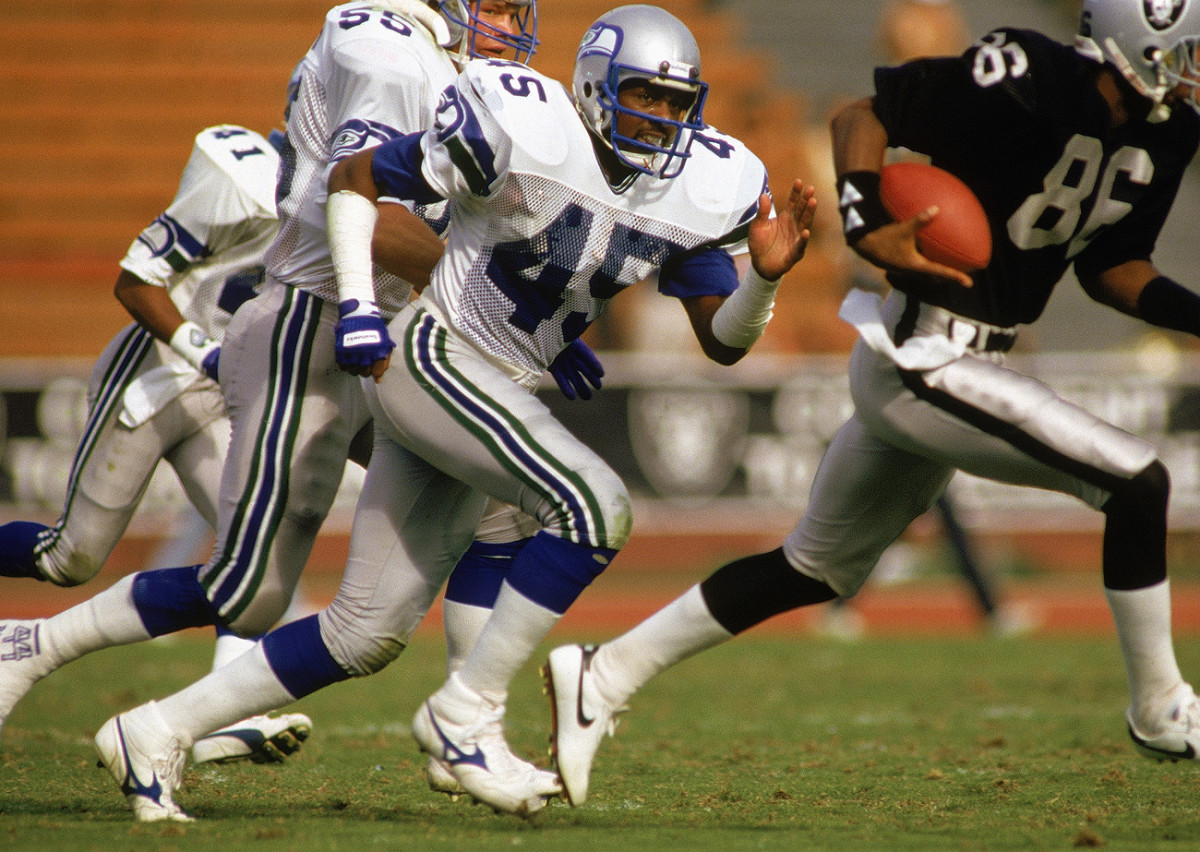 Kenny Easley played six seasons for Seattle and was voted NFL’s top defensive player in 1984.