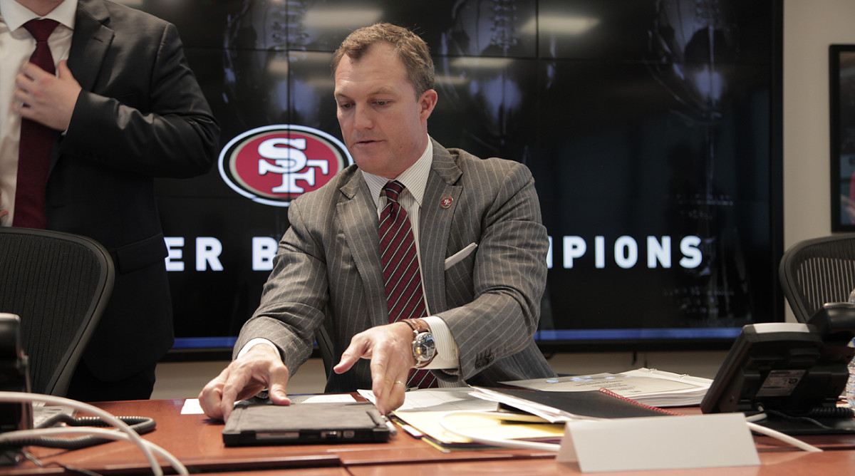 Lynch took over as GM in late January with no previous experience in an NFL front office.