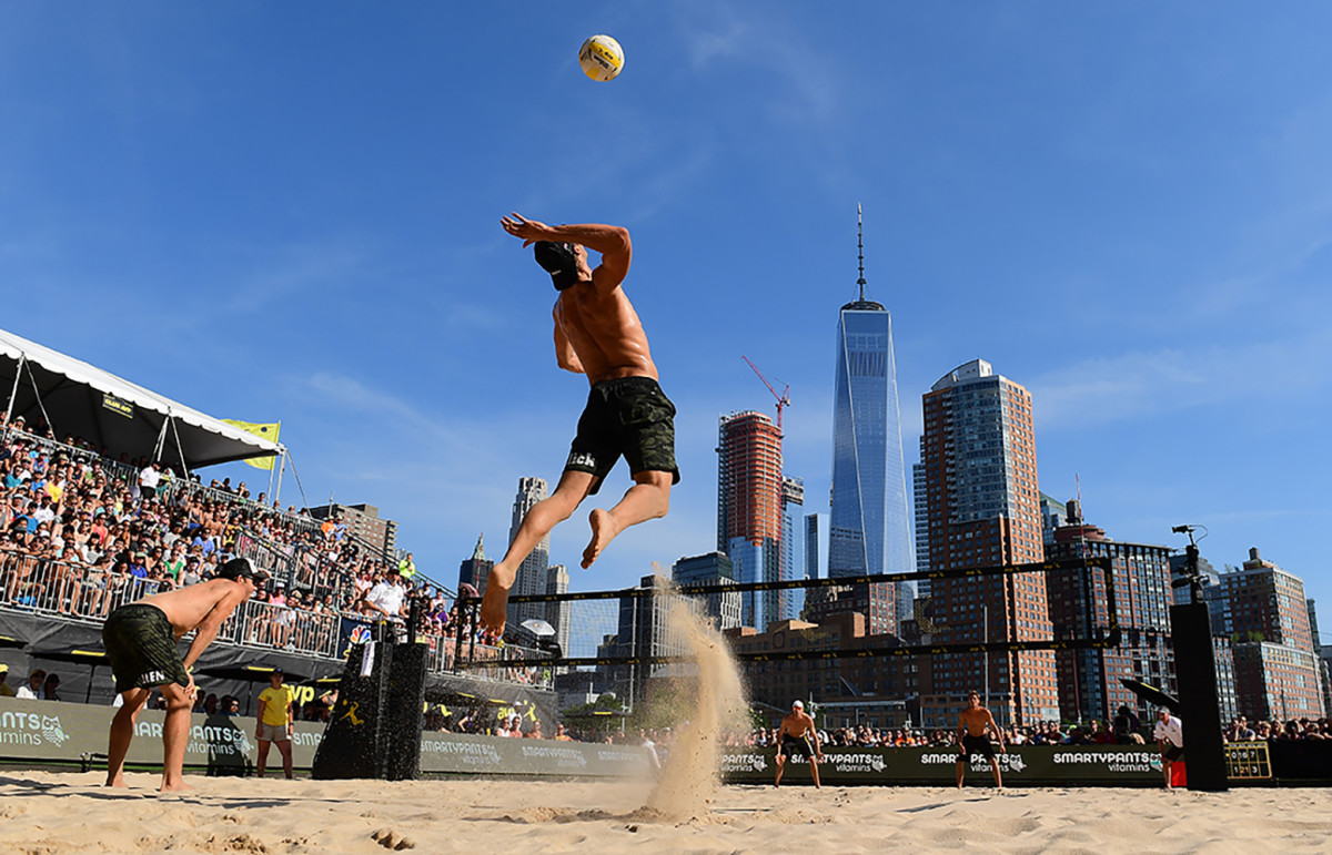 AVP Beach Volleyball New York City Sports Illustrated