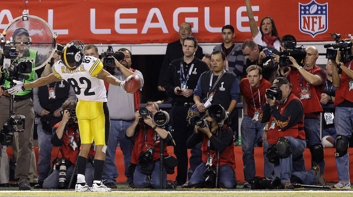 Five years after his Super Bowl XL moment, Randle El's two-point conversion run in Super Bowl XLV would be his last touch in an NFL game.