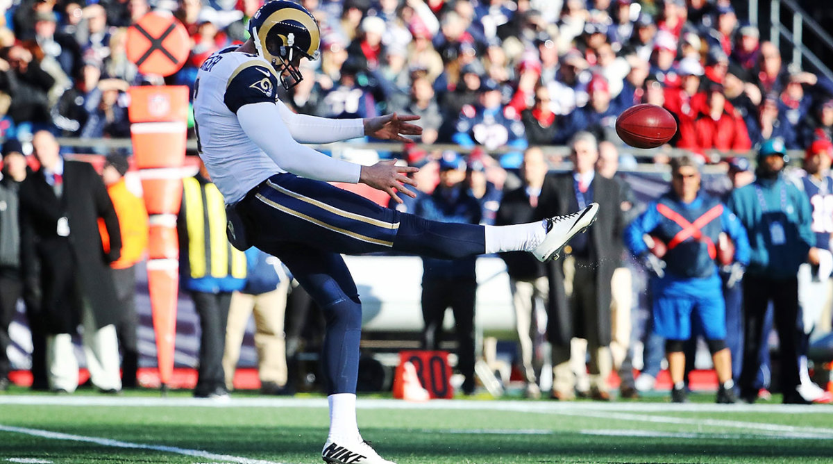 Rams punter Johnny Hekker has dropped a league-leading 52.8 percent of his punts inside the 20 going back to the start of last season.