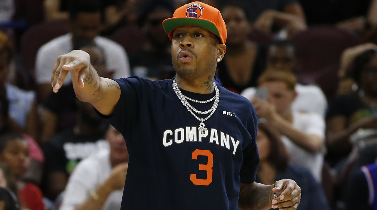 Allen Iverson, ex-NBA players find home, camaraderie in Ice Cube's Big3  league