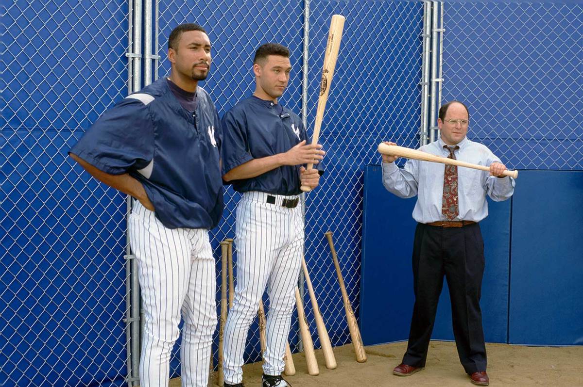 1996-1121-Bernie-Williams-Derek-Jeter-Jason-Alexander.jpg